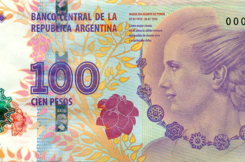 billete 100 pesos