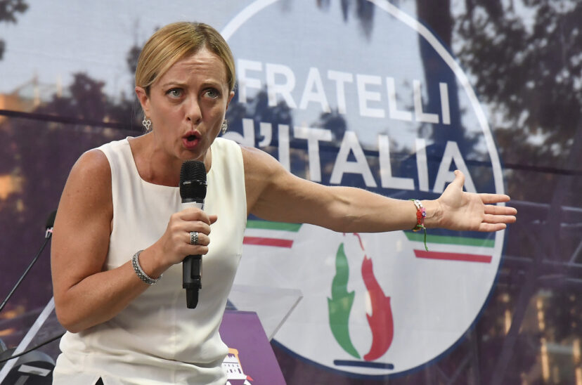 Meloni Milei