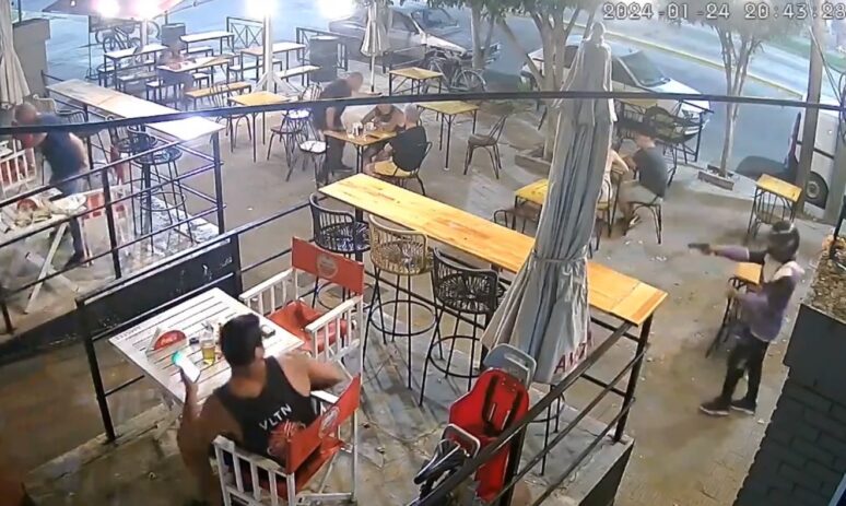 Ataque en bar de Rosario
