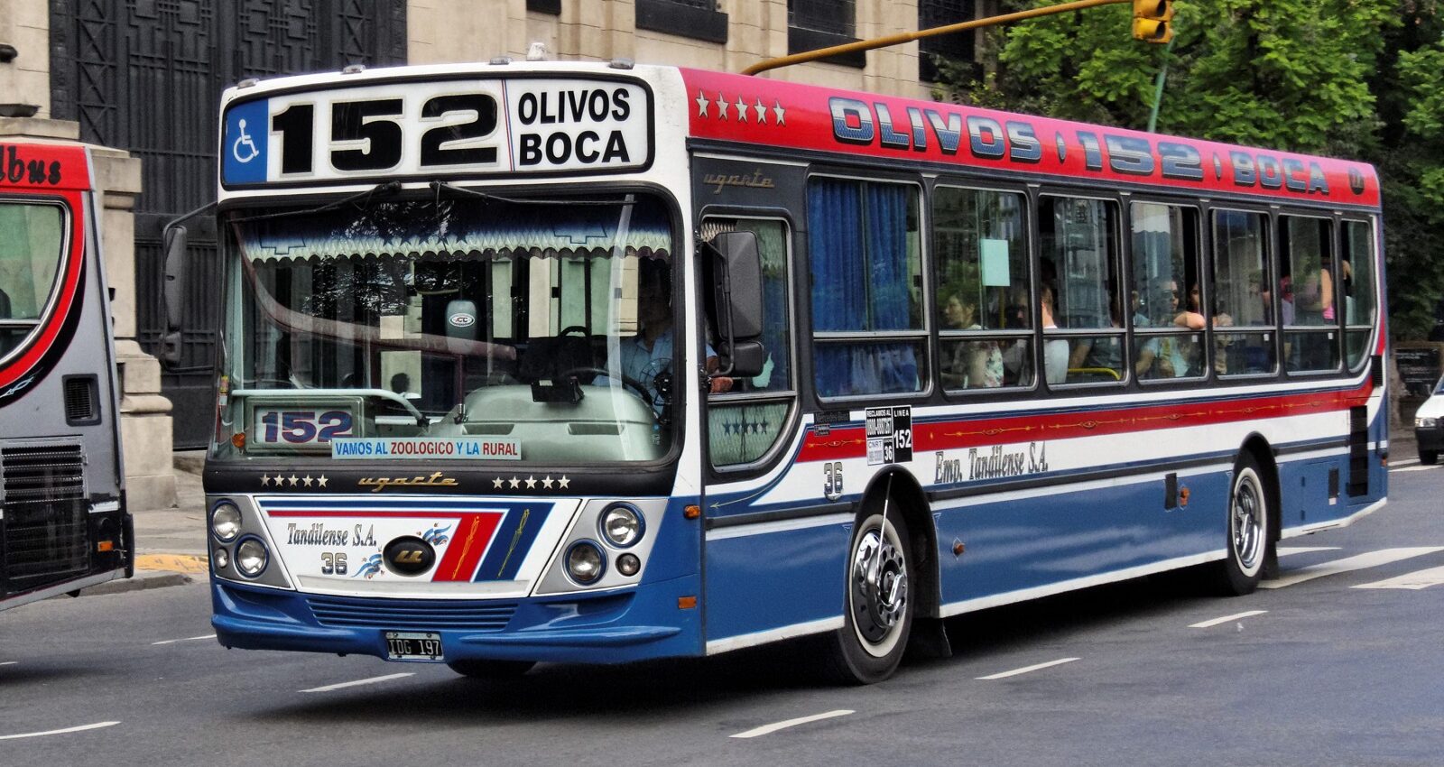 boleto de colectivo