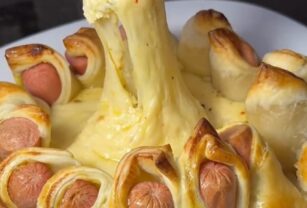 queso picada salchichas