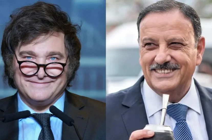 Quintela y Milei