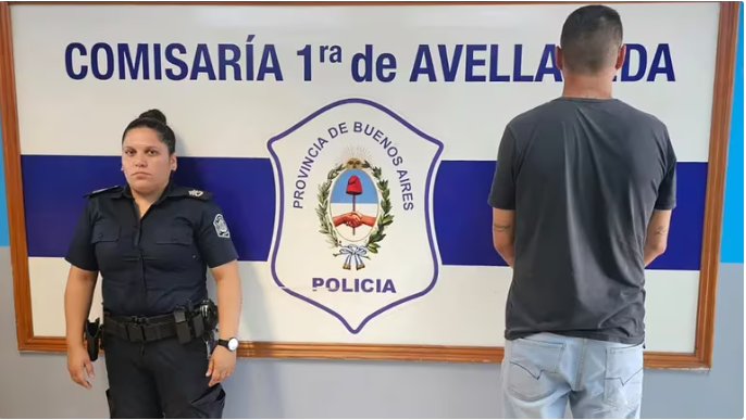 seguridad detenido show la renga