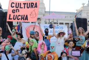 unidos por la cultura movilización
