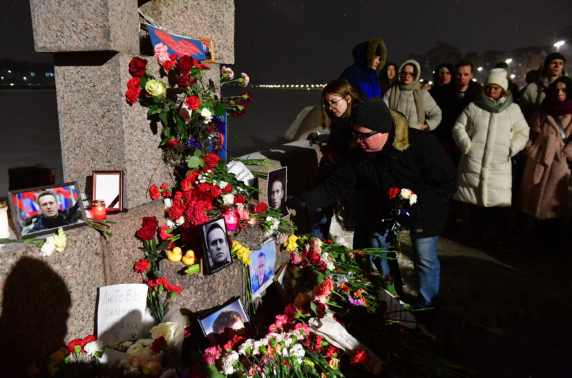 Memorial en homenaje a Alexéi Navalny