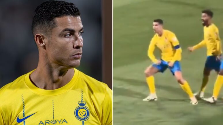 Cristiano Ronaldo gesto