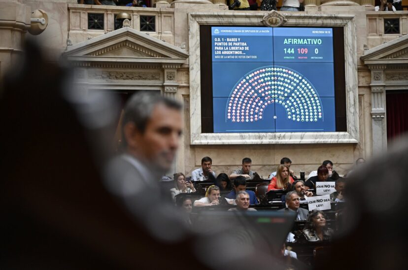 Diputados Ley Ómnibus