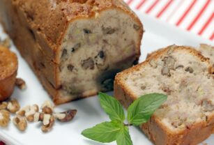 budín banana sin tacc