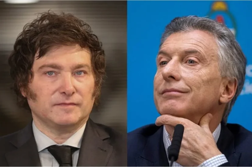 Macri y Milei