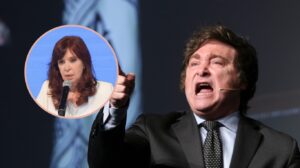 Milei a CFK