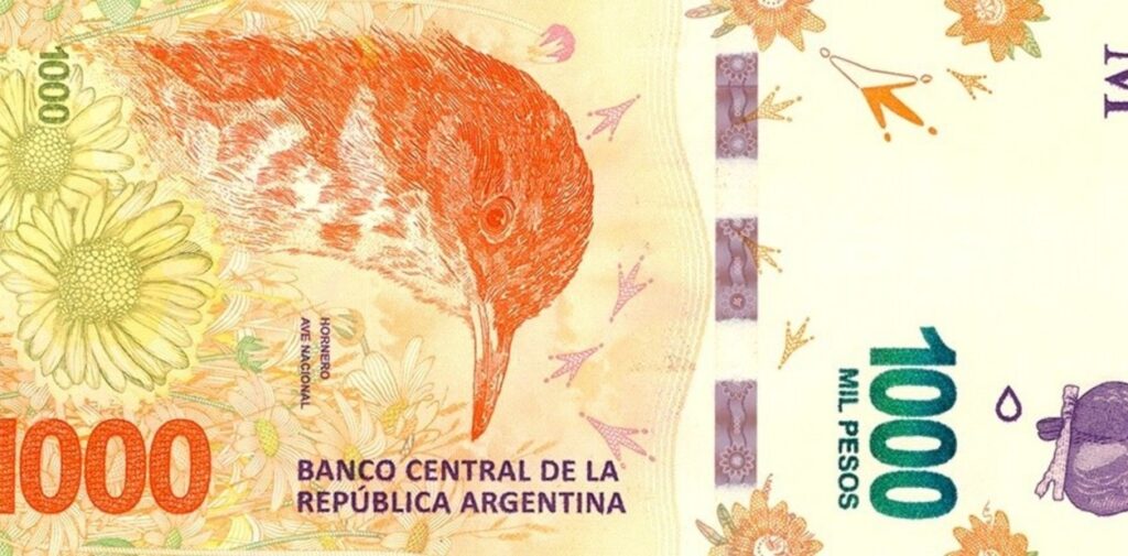 billete $1000