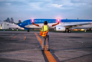 Trabajadores aeronáuticos