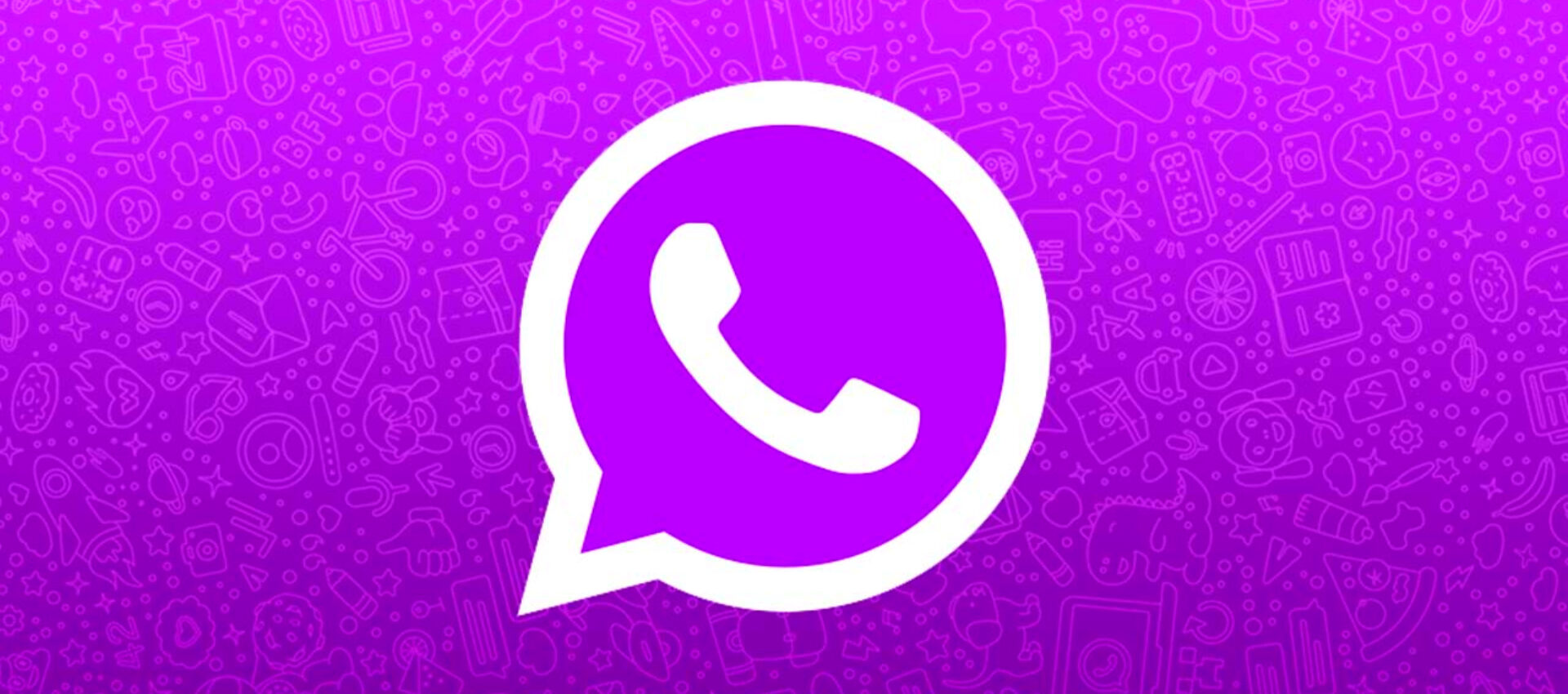 WhatsApp violeta