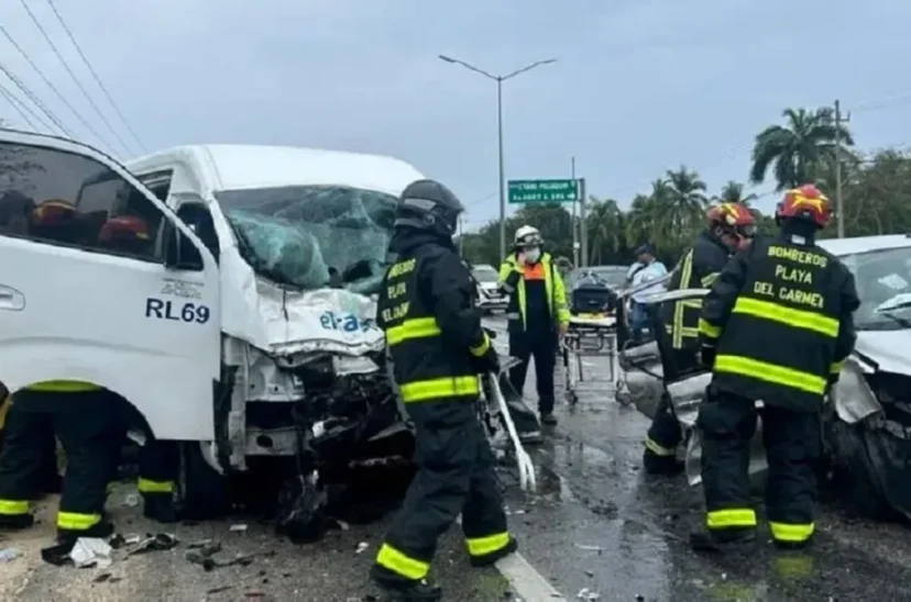 Accidente en Playa del Carmen