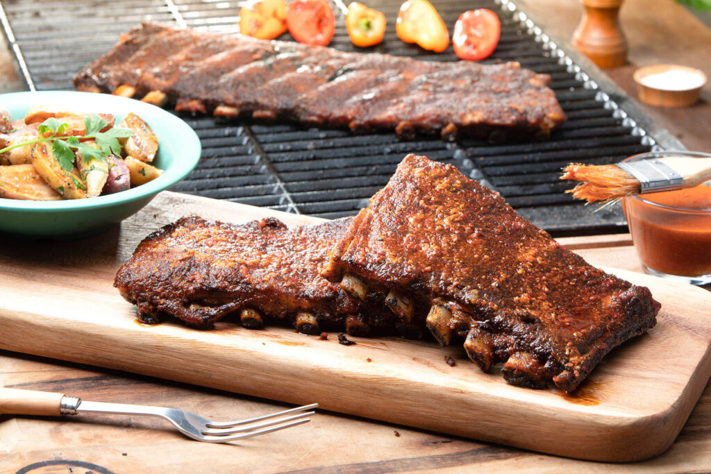 costillas parrilla