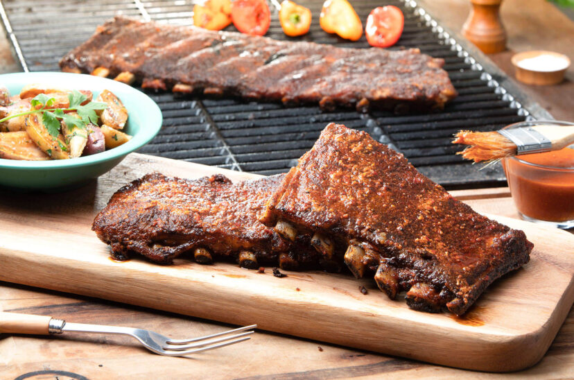 costillas parrilla