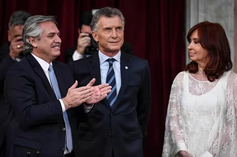 cristina kirchner mauricio macri alberto fernandez