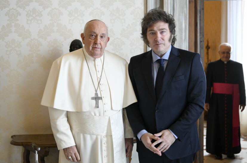 Papa Francisco Milei