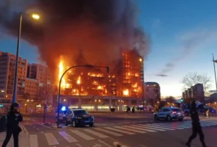 incendio España