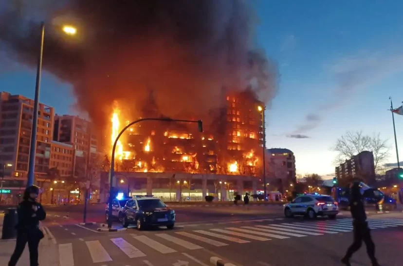 incendio España