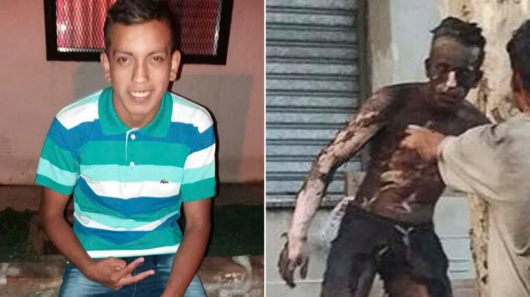 mensaje chico electrocutado