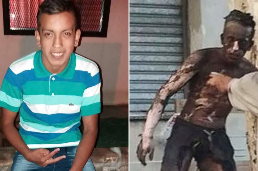 mensaje chico electrocutado
