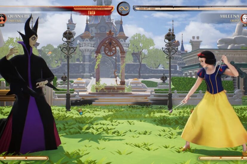 mortal kombat princesas disney