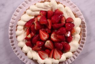 tarta de frutillas