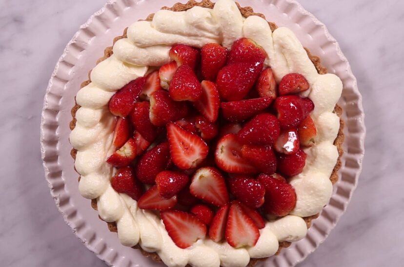 tarta de frutillas