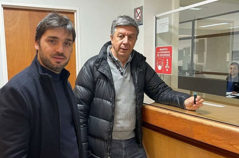 Gobernador y vice de Chubut