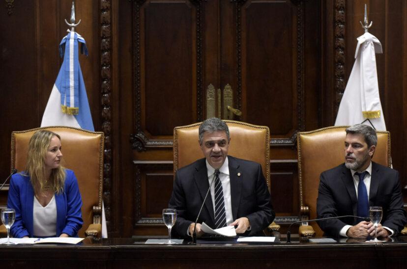 Jorge Macri - apertura sesiones - Télam