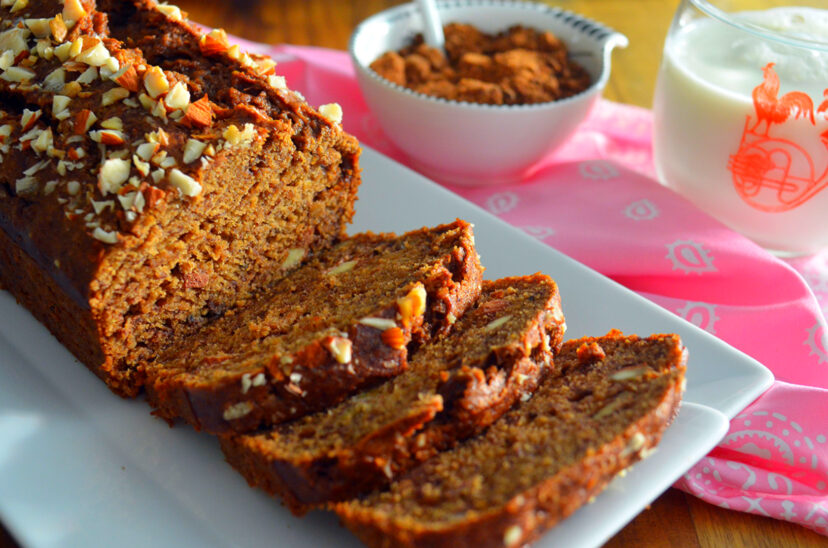 Budín de banana