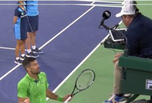 Djokovic Hindrance