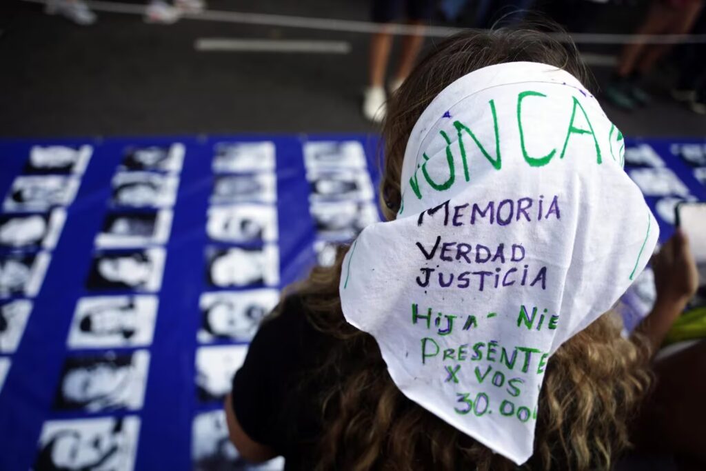 Marcha del día de la Memoria por la Verdad y la Justicia.