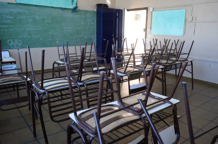 Paro docente nacional - comienzo de clases