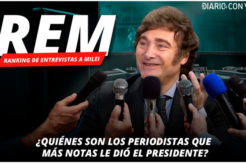 Ranking entrevistas Milei
