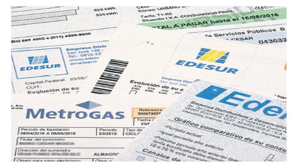 Tarifas de servicios - subsidios