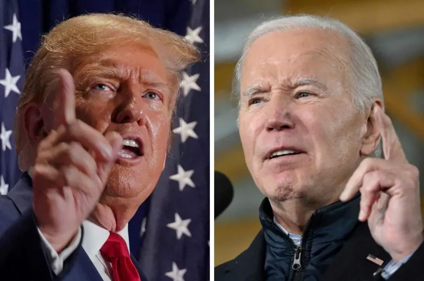 Trump Biden Supermartes