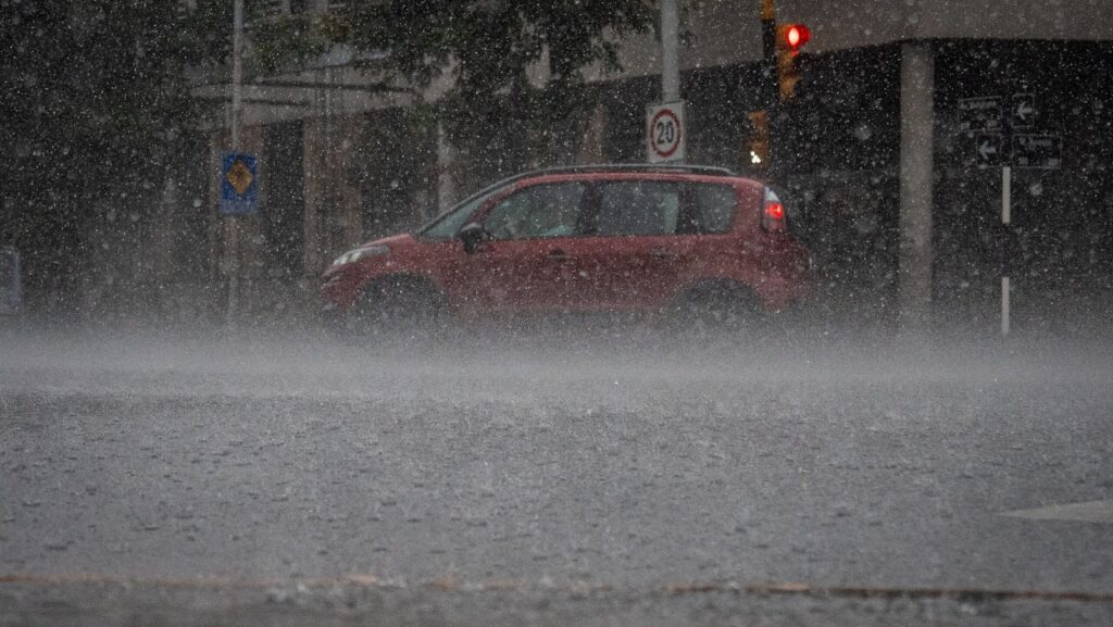 tormentas y granizo