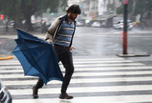 Lluvias y viento - tormentas