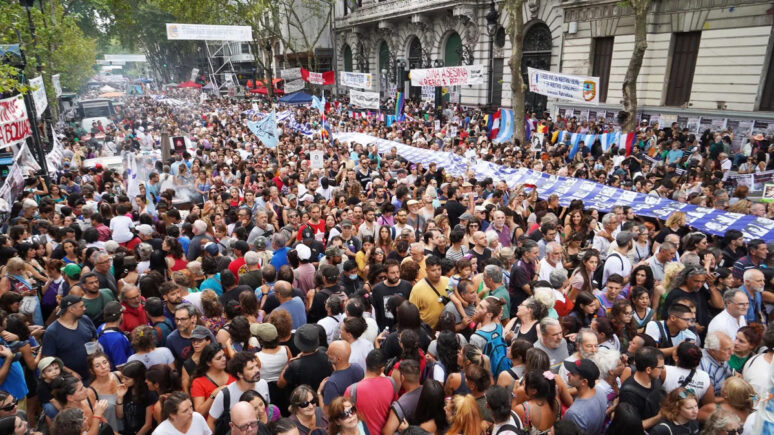 marcha 24 de marzo dia de la memoria