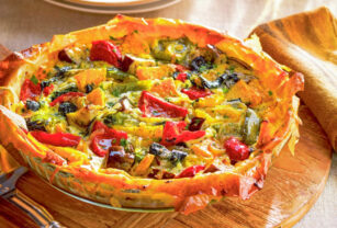 tarta de verduras