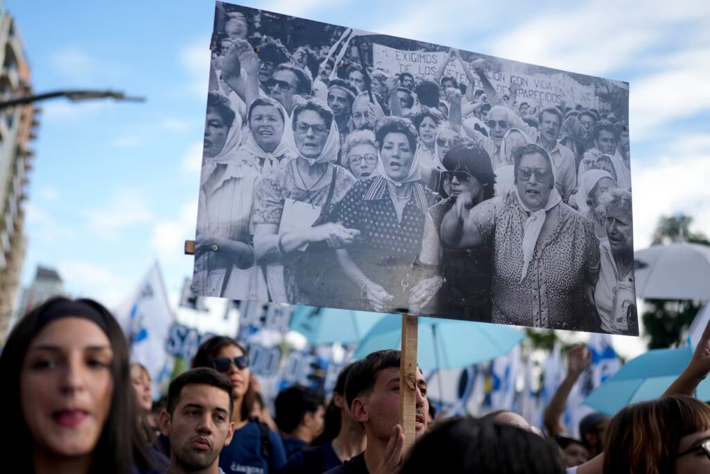 Marcha del día de la Memoria por la Verdad y la Justicia.