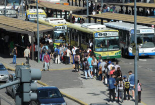 Colectivos paro UTA