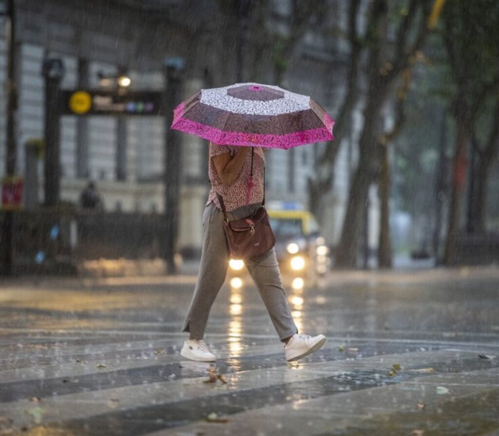 Alerta lluvia tormenta