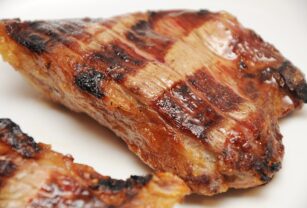 parrilla carne porcina
