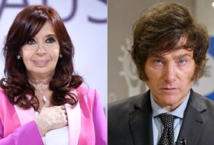 Milei y Cristina Kirchner