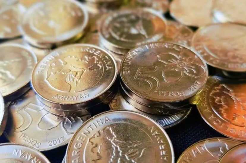 Moneda Cinco pesos