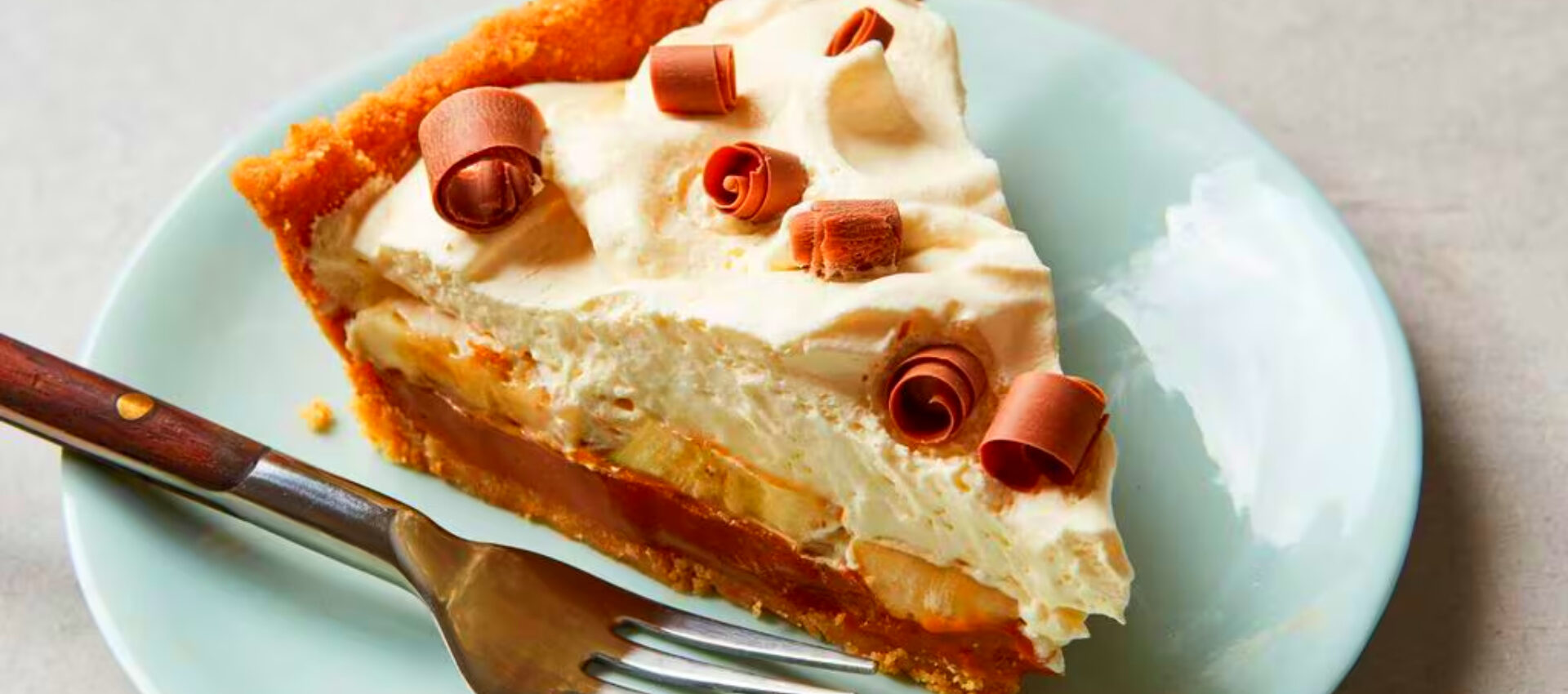 Torta de banana y dulce de leche