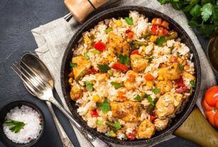 arroz pollo